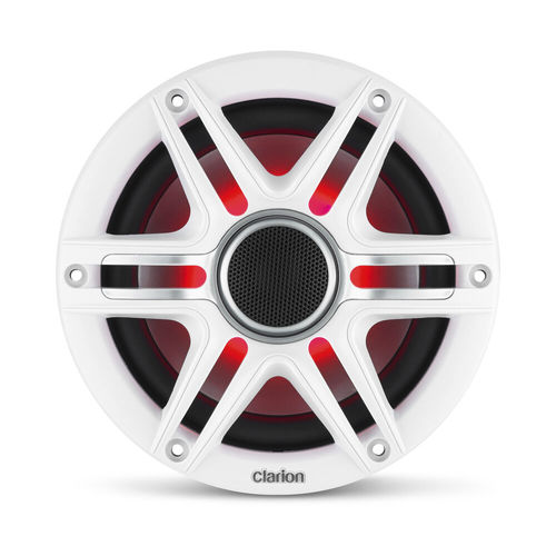 Marine speaker - CMSP-651RGB-SWG - Clarion Marine - built-in / LED