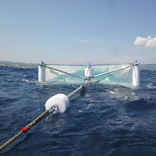 Pollution control net - NOTIL - MARINE TECH - oil spill recovery / waste collection