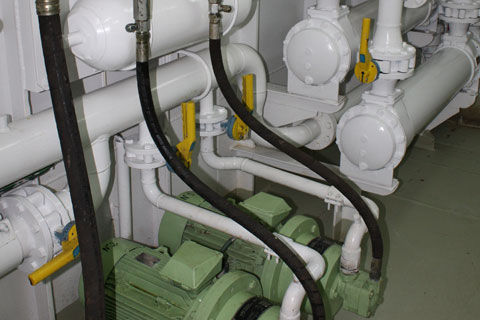 Professional vessel hydraulic power unit - TH COMPANY - for ships / for cranes / winch