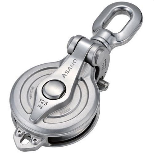 Single block - AK1854 - ASANO GLOBAL CO. LTD. - swivel / with swivel / max. rope ø 20 mm