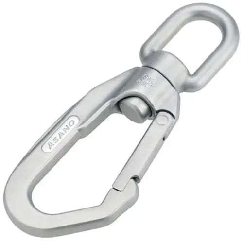 Ａsano商品です Snap shackle with swivel - AK12465 - ASANO GLOBAL CO. LTD.