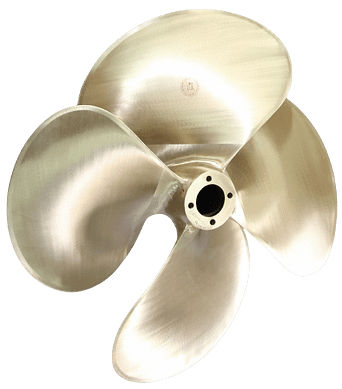 Boat propeller - KCA series - Grand Propeller Co., Ltd. - fixed-pitch / shaft drive / 3-blade
