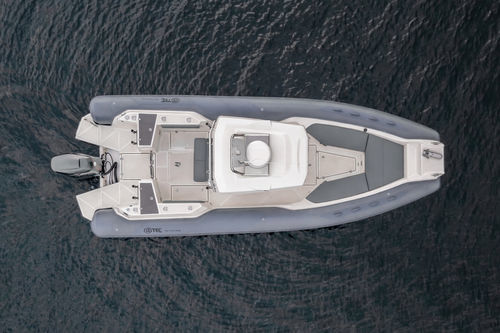 Outboard inflatable boat - B-TEC 79 - BSC COLZANI srl - RIB / open / center console