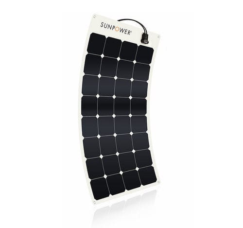 Flexible solar panel - SPR-E-FLEX-110 - Sun Powered Yachts - for boat