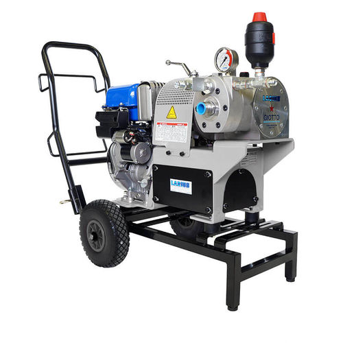 Mobile paint spraying machine - GIOTTO petrol - Larius - for shipyards
