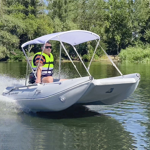 Inflatable catamaran - KM-300CM - KOLIBRI - outboard / gasoline / open
