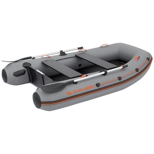 Outboard inflatable boat - KM-270XL - KOLIBRI - gasoline / open / multi-use