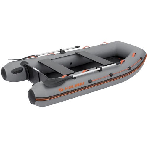 Outboard inflatable boat -  KM-300XL - KOLIBRI - gasoline / open / multi-use
