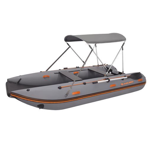 Catamaran Bimini top - 33.111.0 - KOLIBRI - helm station / white / multi-color