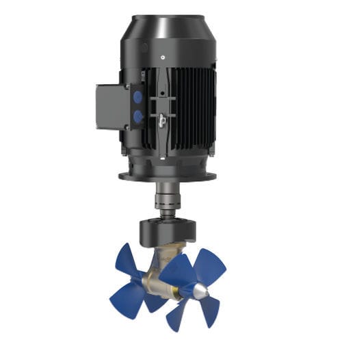 Azimuth thruster - QSA 450-386 - QS SEAMASTER - tunnel type / for boat / AC