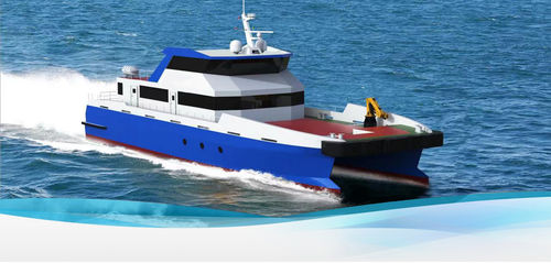 Crew transfer special vessel - CTV-30 - Julong Technology Co.,Ltd. - catamaran