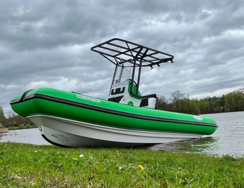 Rigid inflatable boat - JETBOAT 530 - Sea U Experience - hydro-jet / electric / open