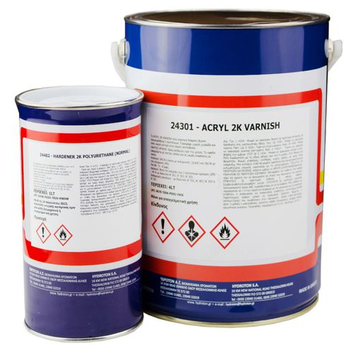 Boat varnish - 2K - Hydroton SA - for wood / acrylic / two-component