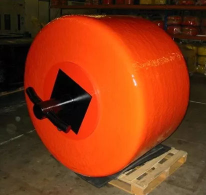 Mooring buoy - HE-PMB - QINGDAOHENGER - for terminals / EVA / customizable color
