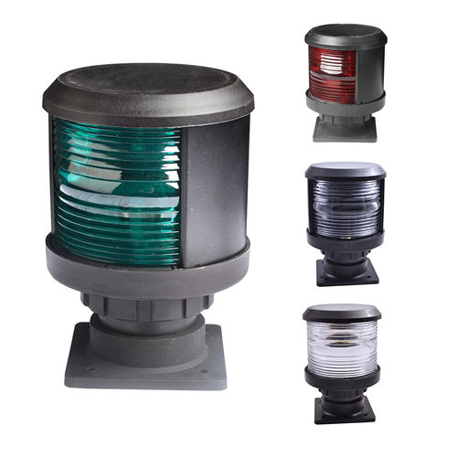 Boat navigation light - CXH-3P series - Zhejiang Bozhou Marine Electric Technology Co., Ltd. - incandescent / white / red