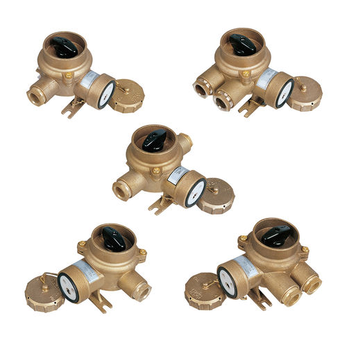 Ship watertight electrical plug - CZKH series - Zhejiang Bozhou Marine Electric Technology Co., Ltd. - for boat / female / with switch