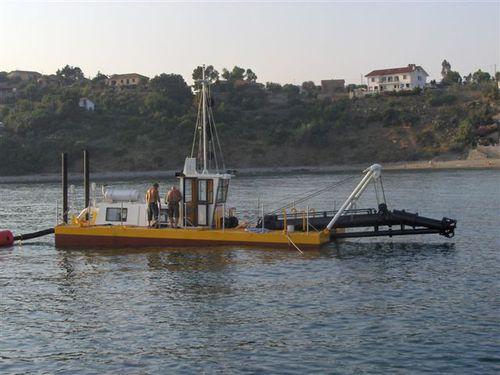 Work boat - SGT 150 - Italdraghe - work barge / wind farm service boat / cutter-suction dredge