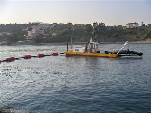 Work boat - SGT 180 - Italdraghe - work barge / wind farm service boat / cutter-suction dredge