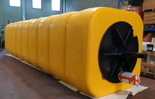 Anchor buoy - SAPB  series - Jerryborg Marine Machinery Co., Ltd - steel / yellow / red