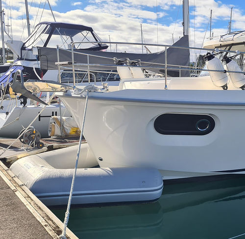 Bow fender - Bow Catcher - Roberts Brothers International - for marinas / for boat / for docks