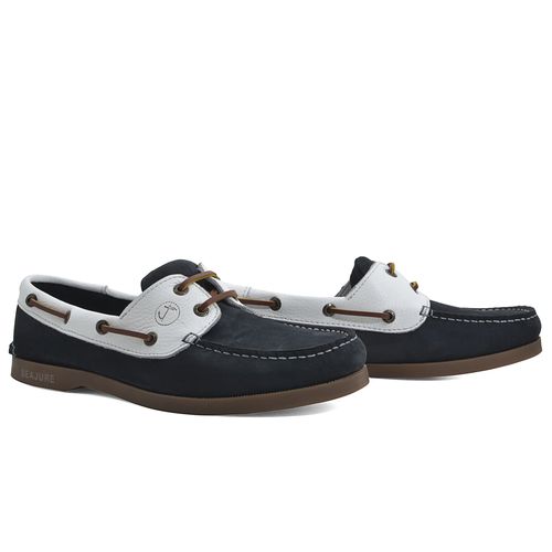 Deck shoes - Mystic - Seajure - men's / leather / rubber