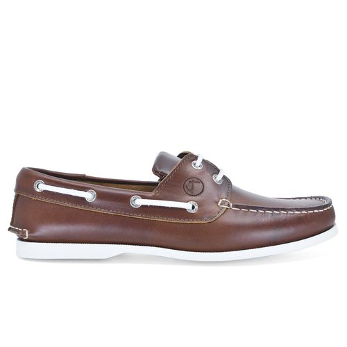 Deck shoes - Silistar - Seajure - men's / leather / rubber