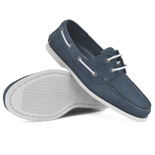 Deck shoes - Binz - Seajure - men's / leather / rubber