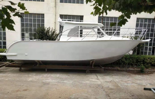 Outboard day fishing boat - SAIL 950W - Qingdao Allheart Marine Co., Ltd. - wheelhouse / aluminum / 10-person max.
