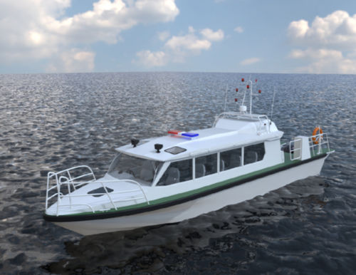Landing craft - ORDERLY 1240H - Qingdao Allheart Marine Co., Ltd. - outboard / aluminum