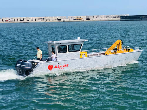 Landing craft - 1000 - Qingdao Allheart Marine Co., Ltd. - outboard / aluminum