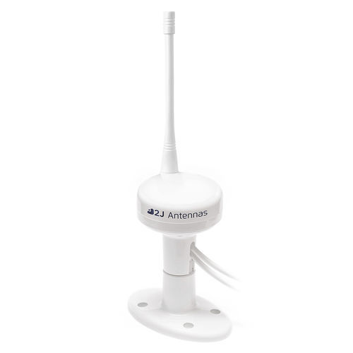 GPS antenna - 2J9607JBWGF-B12JWa-B10BW - 2J Antennas s.r.o. - UHF / for boat / vertical