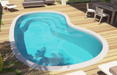 Swimming pool - Capri - CRYSTAL POOLS LTD