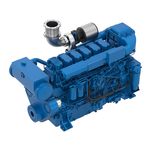 Propulsion engine - 6W126M - MOTEURS BAUDOUIN - diesel / professional vessel / direct fuel injection