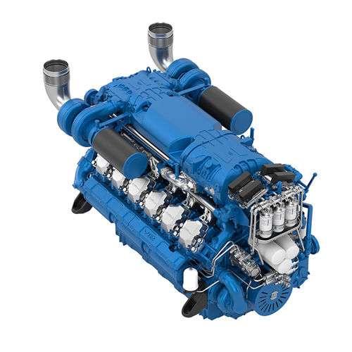 Propulsion engine - 12M26.3 - MOTEURS BAUDOUIN - diesel / for ships / V