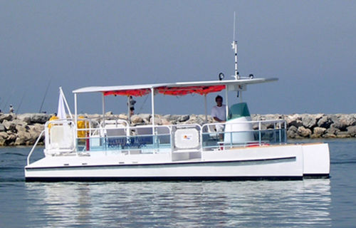 Sightseeing boat - 8.2 - Alumarine Shipyard - electric / aluminum