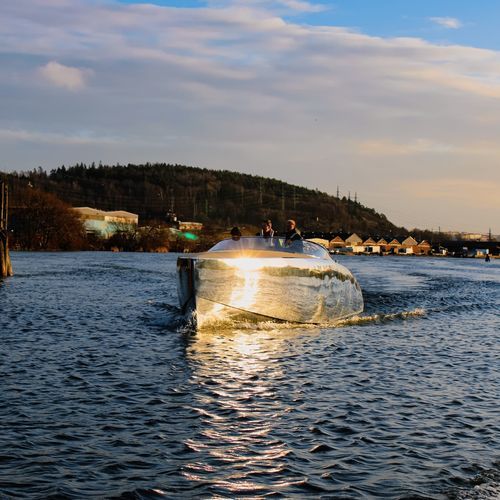 Inboard express cruiser - SARVO37 - Sarvo Marine ApS - electric / open / dual-console