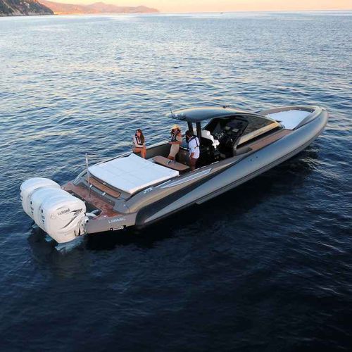 Rigid inflatable boat - GRANTURISMO 14.0X - Lomac - outboard / triple ...