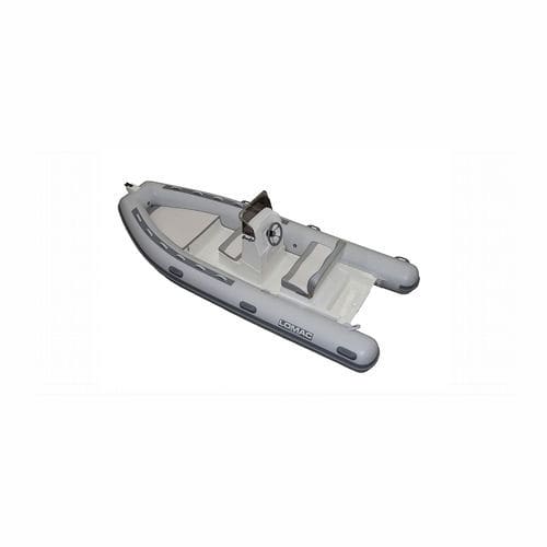 Outboard inflatable boat - EUFORIA 500 - Lomac - rigid / open / side console