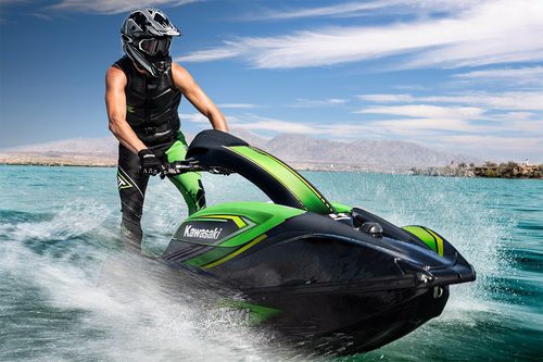 swing-arm jet-ski