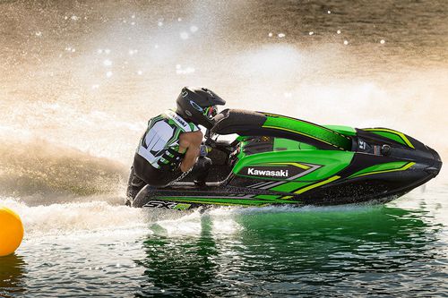 swing-arm jet-ski
