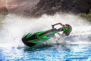 swing-arm jet-ski
