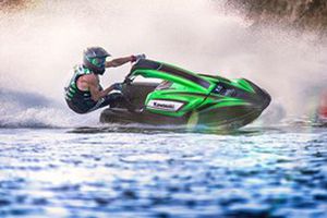 swing-arm jet-ski