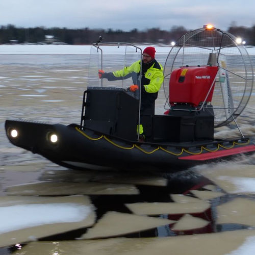 Professional airboat - 480 SAR - PETOR - search and rescue