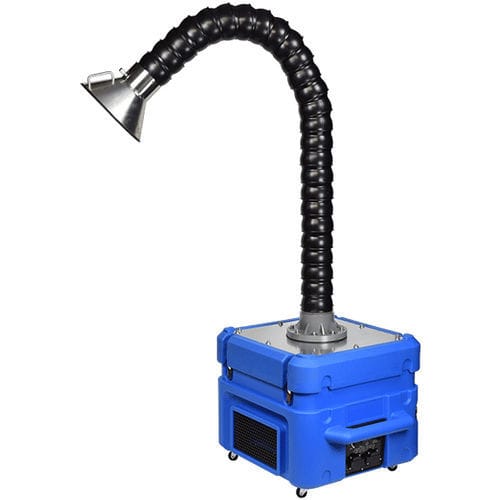 Mobile dust extractor - 1 arm - Itec Luchtreiniging - for shipyards