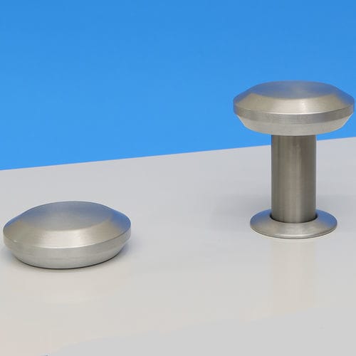 Boat deck cleat - 386-10-1 - Lunar Marine - opening / aluminum / titanium