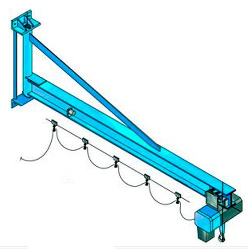 Shipyard crane - PW - PLANETA-Hebetechnik GmbH - pivoting jib