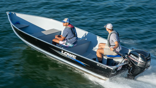 Utility boat - WV1670 - Lowe - outboard / aluminum