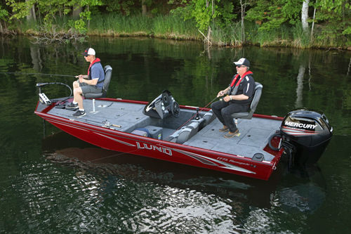 Outboard bass boat - 1775 RENEGADE - Lund - side console / sport-fishing / aluminum