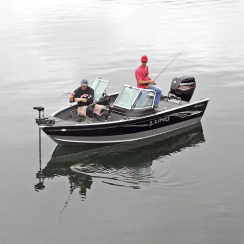 Outboard runabout - 1675 IMPACT - Lund - dual-console / bowrider / sport-fishing