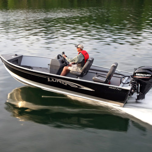 Outboard small boat - 1400 FURY - Lund - open / side console / sport ...